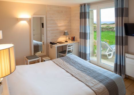 Chambre avec terrasse - vent d'iroise