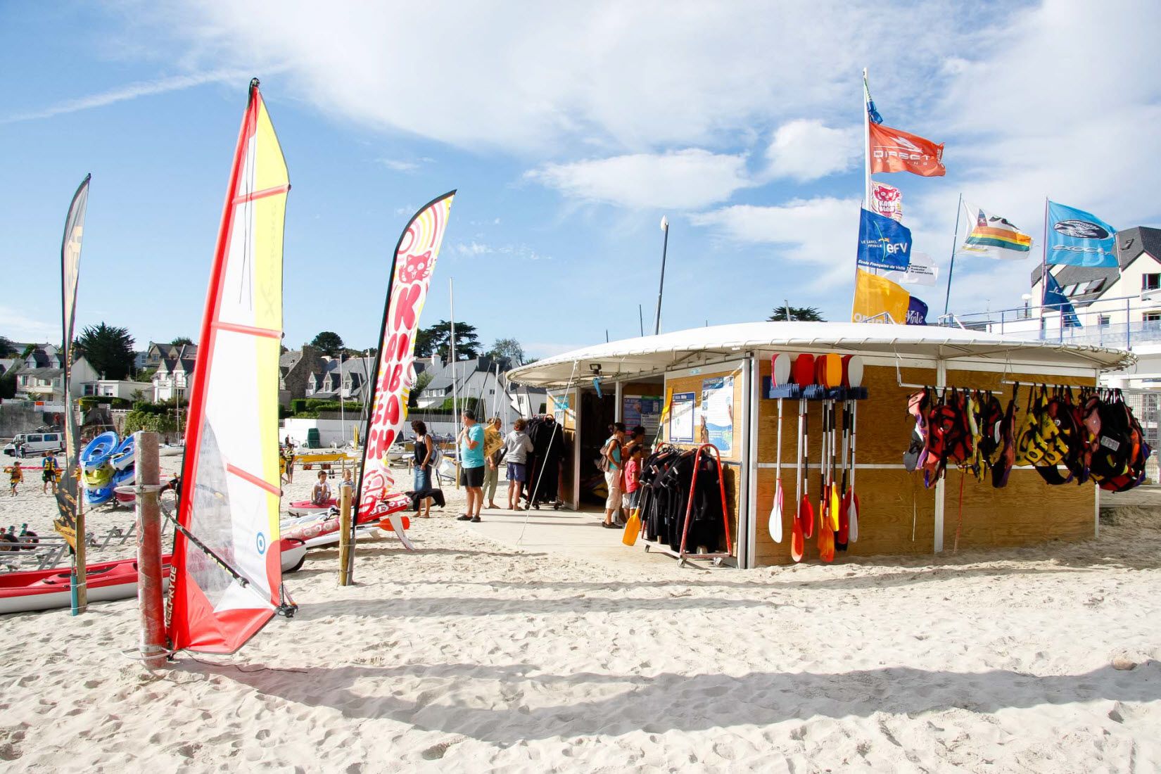 Voile en bretagne - Hôtel Vent d'Iroise